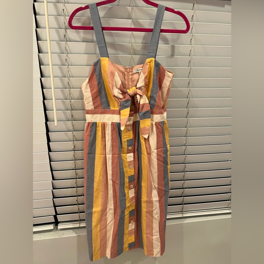 Madewell striped dress